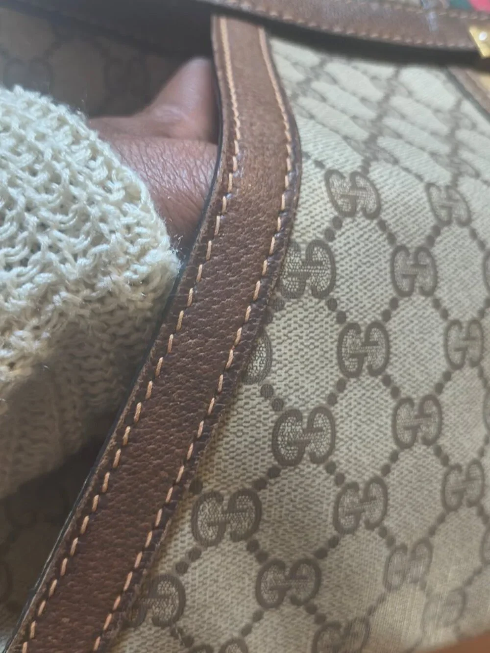 Gucci Vintage GG Supreme Canvas Bag